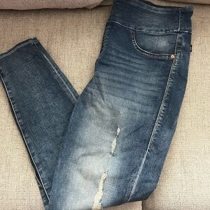 Size 14 rock and republic skinny distressed jeans
